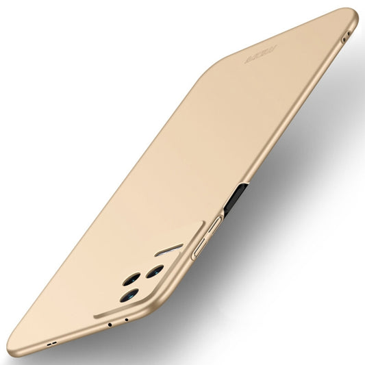 For Xiaomi Redmi K50 / K50 Pro MOFI Frosted PC Ultra-thin Hard  Phone Case(Gold) - Xiaomi Cases by MOFI | Online Shopping UK | buy2fix