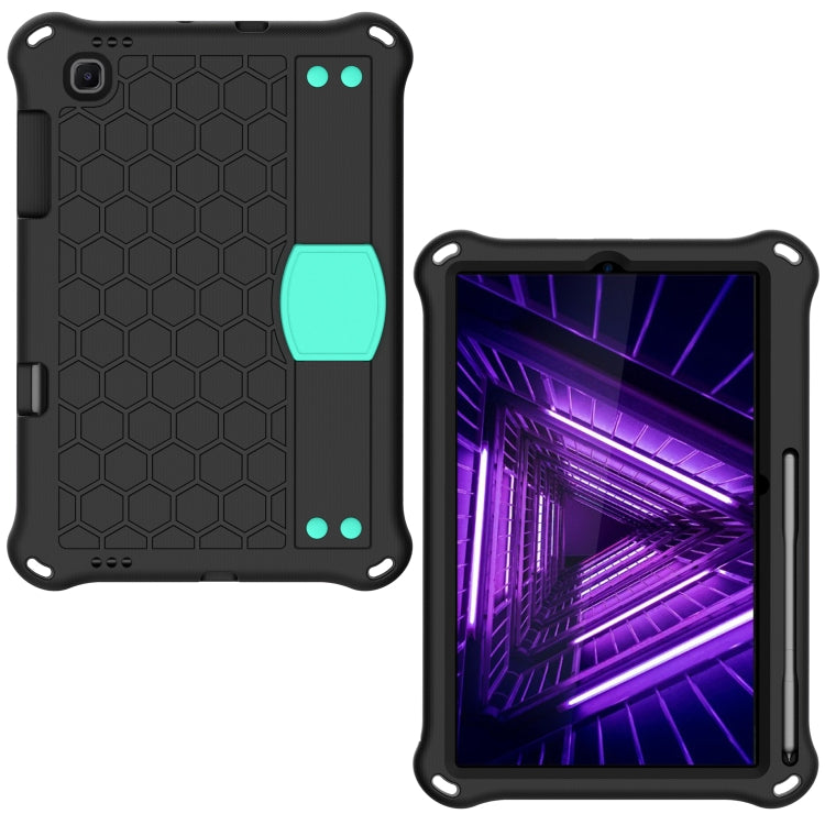 For Lenovo X306 / X606 / K10 Honeycomb EVA + PC Shockproof Tablet Case with Strap(Black+Mint Green) - Lenovo by buy2fix | Online Shopping UK | buy2fix
