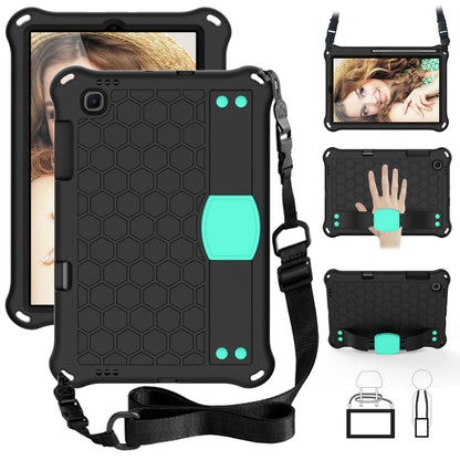 For Lenovo X306 / X606 / K10 Honeycomb EVA + PC Shockproof Tablet Case with Strap(Black+Mint Green) - Lenovo by buy2fix | Online Shopping UK | buy2fix