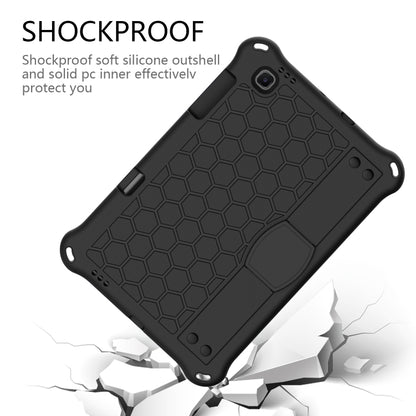 For Lenovo X306 / X606 / K10 Honeycomb EVA + PC Shockproof Tablet Case with Strap(Black+Black) - Lenovo by buy2fix | Online Shopping UK | buy2fix