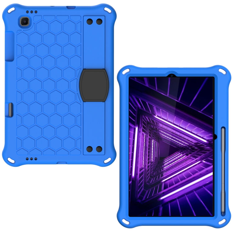 For Lenovo X306 / X606 / K10 Honeycomb EVA + PC Shockproof Tablet Case with Strap(Blue+Black) - Lenovo by buy2fix | Online Shopping UK | buy2fix