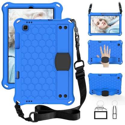 For Lenovo X306 / X606 / K10 Honeycomb EVA + PC Shockproof Tablet Case with Strap(Blue+Black) - Lenovo by buy2fix | Online Shopping UK | buy2fix