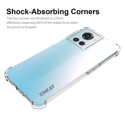 For OnePlus Ace ENKAY Clear TPU Shockproof Phone Case - OnePlus Cases by ENKAY | Online Shopping UK | buy2fix