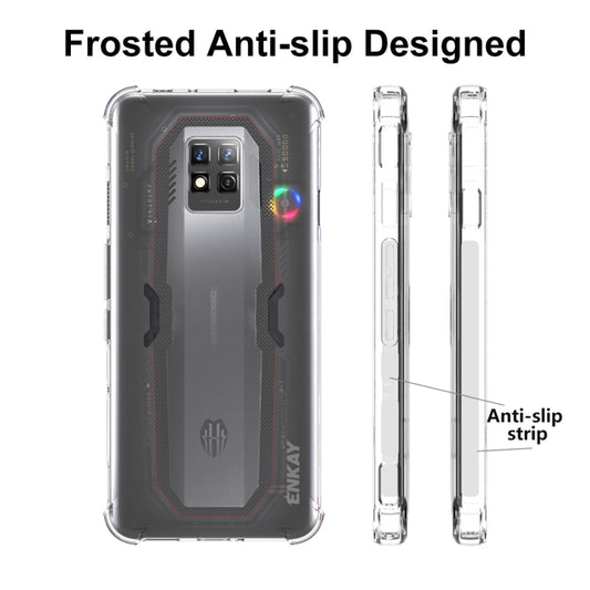 For ZTE Nubia Red Magic 7 Pro ENKAY Clear TPU Shockproof Phone Case by ENKAY