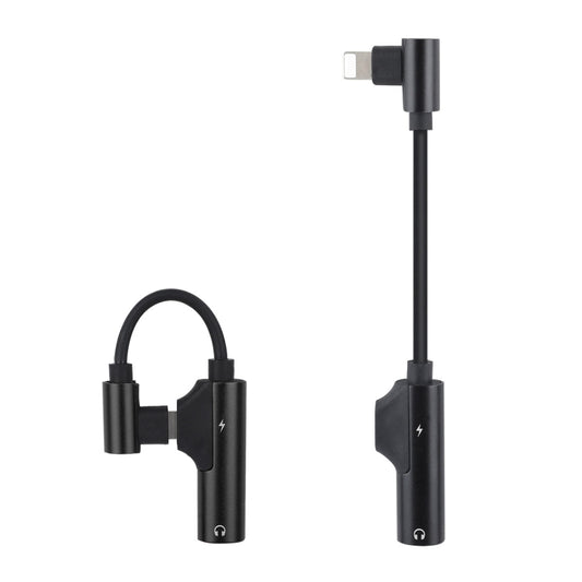 ENKAY ENK-AT109 Male 8 Pin to Dual Female 8 Pin Adapter Data Transfer Cable(Black) - Converter & Adapter by ENKAY | Online Shopping UK | buy2fix