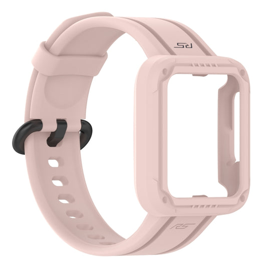 For Xiaomi Redmi Watch 2 Lite Silicone Solid Color Watch Band(Pink) by buy2fix