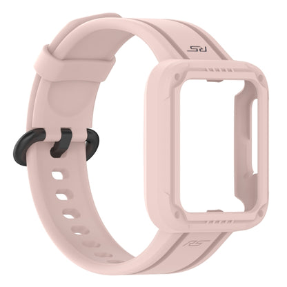 For Xiaomi Mi Watch 2 Lite Silicone Solid Color Watch Band(Pink) - Watch Bands by buy2fix | Online Shopping UK | buy2fix