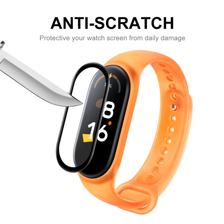 1 PC For Xiaomi Mi Band 7 ENKAY 3D Full Coverage Soft PC Edge + PMMA HD Screen Protector Film - Screen Protector by ENKAY | Online Shopping UK | buy2fix