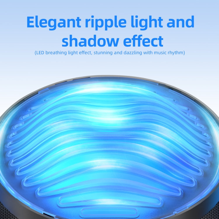 NBY 6680 Colorful Light 6D Stereo Wireless Bluetooth Speaker(White) - Desktop Speaker by NBY | Online Shopping UK | buy2fix