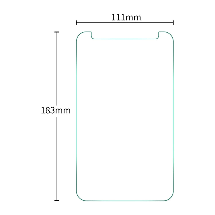 1 PCS ENKAY 183 x 111mm 7.0 inch Universal 0.3mm Explosion-proof Tempered Glass Film - Others by ENKAY | Online Shopping UK | buy2fix