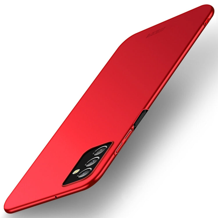 For Samsung Galaxy M52 5G MOFI Frosted PC Ultra-thin Hard Case(Red) -  by MOFI | Online Shopping UK | buy2fix