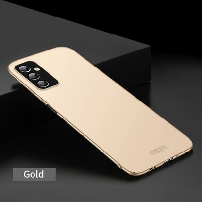 For Samsung Galaxy M52 5G MOFI Frosted PC Ultra-thin Hard Case(Gold) -  by MOFI | Online Shopping UK | buy2fix