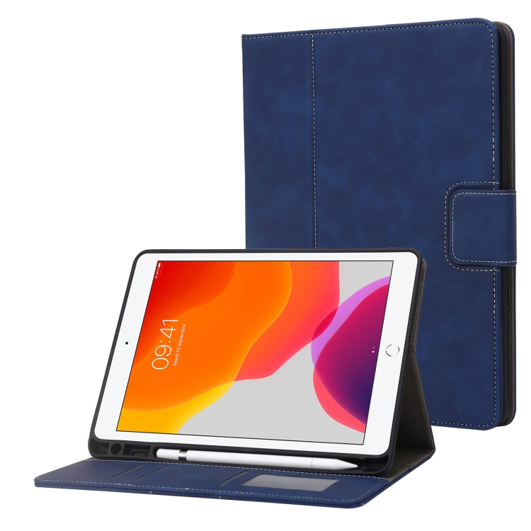 Calf Texture Horizontal Flip Leather Tablet Case For iPad Air / Air 2 / Pro 9.7 (Dark Blue) - iPad Pro 9.7 inch Cases by buy2fix | Online Shopping UK | buy2fix