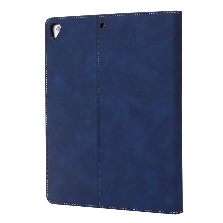 Calf Texture Horizontal Flip Leather Tablet Case For iPad Air / Air 2 / Pro 9.7 (Dark Blue) - iPad Pro 9.7 inch Cases by buy2fix | Online Shopping UK | buy2fix