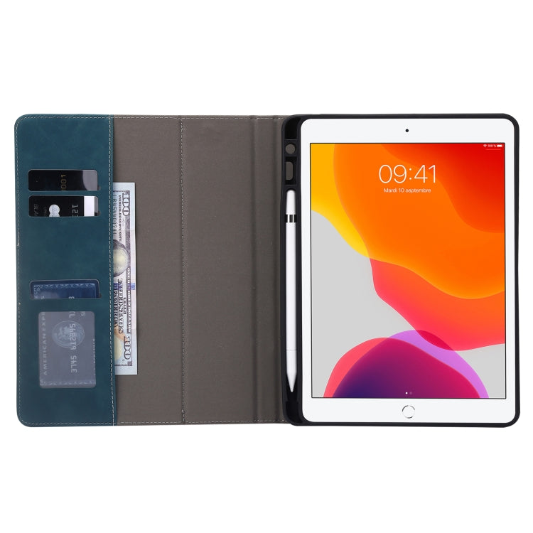 Calf Texture Horizontal Flip Leather Tablet Case For iPad Air / Air 2 / Pro 9.7 (Light Blue) - iPad Pro 9.7 inch Cases by buy2fix | Online Shopping UK | buy2fix