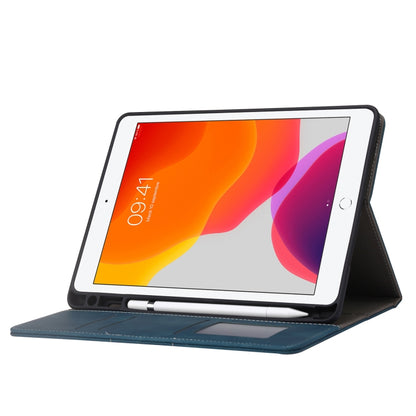 Calf Texture Horizontal Flip Leather Tablet Case For iPad Air / Air 2 / Pro 9.7 (Light Blue) - iPad Pro 9.7 inch Cases by buy2fix | Online Shopping UK | buy2fix