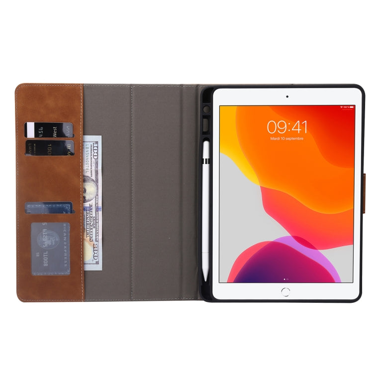 Calf Texture Horizontal Flip Leather Tablet Case For iPad Air / Air 2 / Pro 9.7 (Brown) - iPad Pro 9.7 inch Cases by buy2fix | Online Shopping UK | buy2fix
