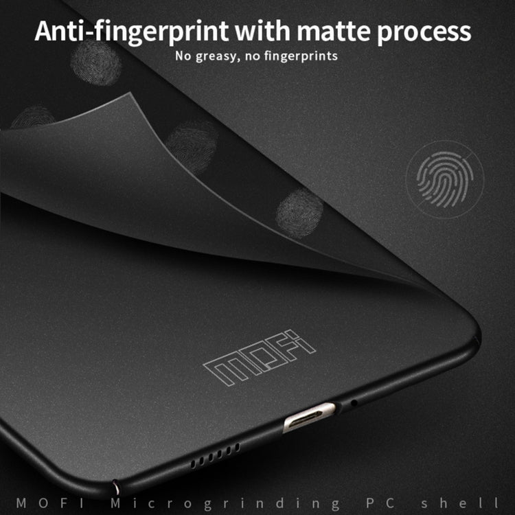 For Samsung Galaxy A73 5G MOFI Fandun Series Frosted PC Ultra-thin All-inclusive Phone Case(Black) - Galaxy Phone Cases by MOFI | Online Shopping UK | buy2fix