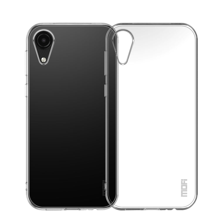 For Samsung Galaxy A03 Core MOFI Ming Series Ultra-thin TPU Phone Case(Transparent) - Galaxy Phone Cases by MOFI | Online Shopping UK | buy2fix