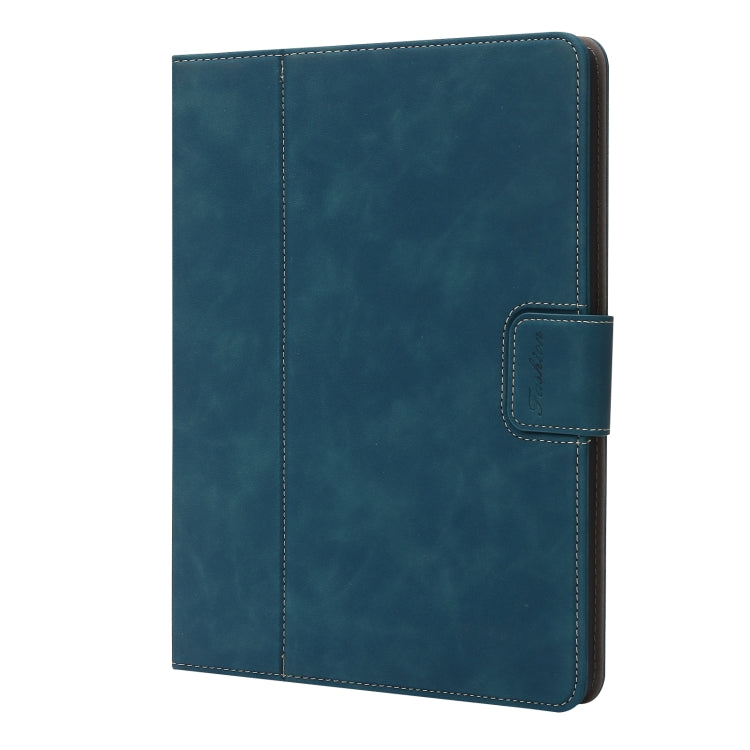 For iPad 10.2 2019 / 2020 / 2021 Calf Texture Horizontal Flip Leather Tablet Case(Light Blue) - iPad 10.2 Cases by buy2fix | Online Shopping UK | buy2fix