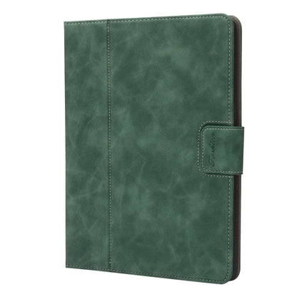 For iPad 10.2 2019 / 2020 / 2021 Calf Texture Horizontal Flip Leather Tablet Case(Blue) - iPad 10.2 Cases by buy2fix | Online Shopping UK | buy2fix