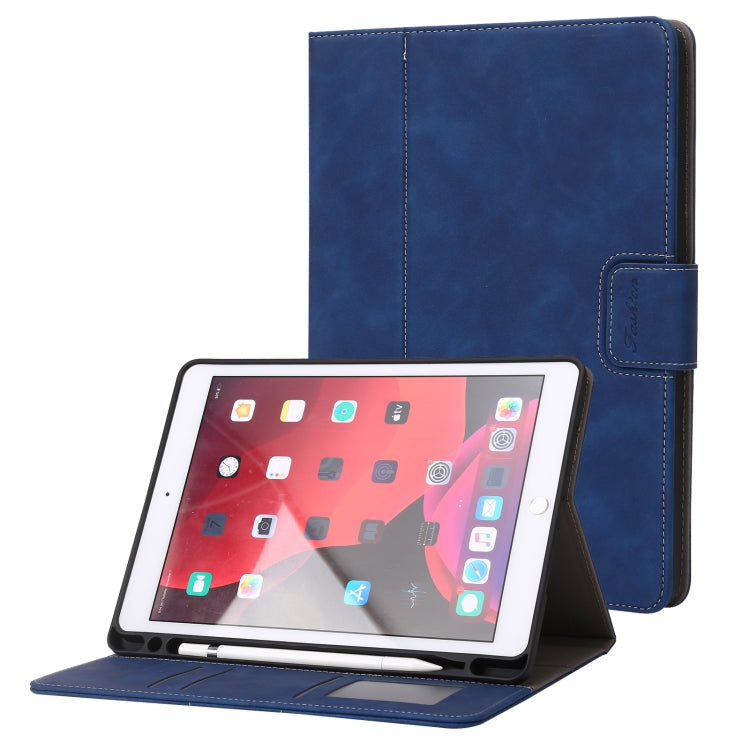 Calf Texture Horizontal Flip Leather Tablet Case For iPad Air 3 10.5 / Pro 10.5(Dark Blue) - iPad Pro 10.5 inch Cases by buy2fix | Online Shopping UK | buy2fix