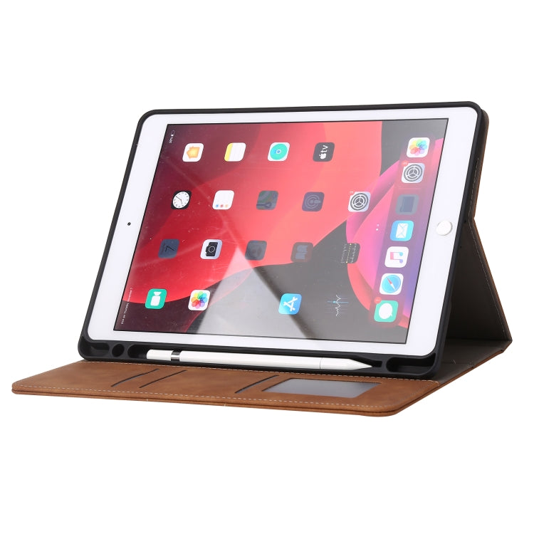 Calf Texture Horizontal Flip Leather Tablet Case For iPad Air 3 10.5 / Pro 10.5(Brown) - iPad Pro 10.5 inch Cases by buy2fix | Online Shopping UK | buy2fix