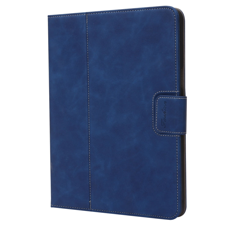 Calf Texture Horizontal Flip Leather Tablet Case For iPad Air 2022 / 2020 10.9(Dark Blue) - iPad Air (2022) / (2020) 10.9 Cases by buy2fix | Online Shopping UK | buy2fix
