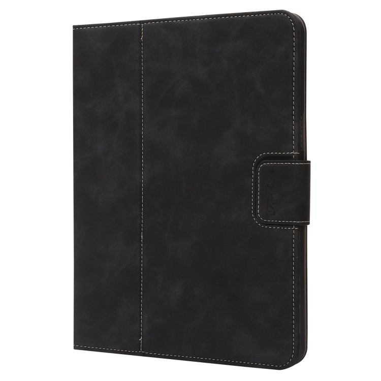 Calf Texture Horizontal Flip Leather Tablet Case For iPad Air 2022 / 2020 10.9(Black) - iPad Air (2022) / (2020) 10.9 Cases by buy2fix | Online Shopping UK | buy2fix