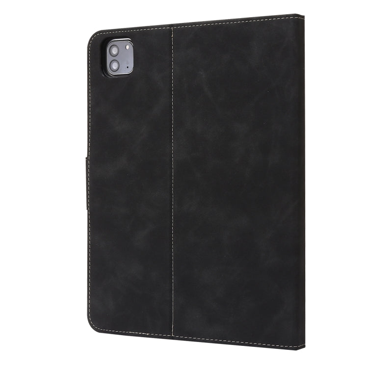 Calf Texture Horizontal Flip Leather Tablet Case For iPad Air 2022 / 2020 10.9(Black) - iPad Air (2022) / (2020) 10.9 Cases by buy2fix | Online Shopping UK | buy2fix
