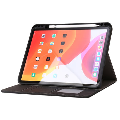 Calf Texture Horizontal Flip Leather Tablet Case For iPad Air 2022 / 2020 10.9(Black) - iPad Air (2022) / (2020) 10.9 Cases by buy2fix | Online Shopping UK | buy2fix