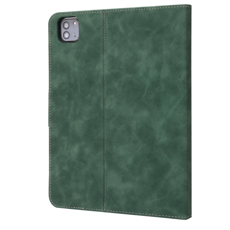 Calf Texture Horizontal Flip Leather Tablet Case For iPad Air 2022 / 2020 10.9(Blue) - iPad Air (2022) / (2020) 10.9 Cases by buy2fix | Online Shopping UK | buy2fix