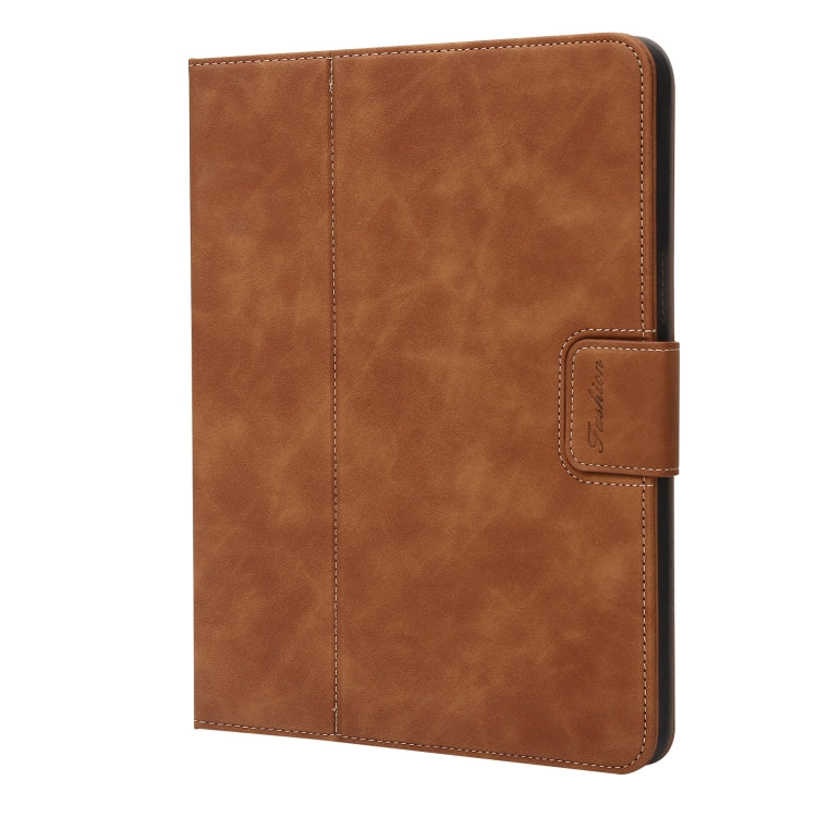 Calf Texture Horizontal Flip Leather Tablet Case For iPad Air 2022 / 2020 10.9(Brown) - iPad Air (2022) / (2020) 10.9 Cases by buy2fix | Online Shopping UK | buy2fix