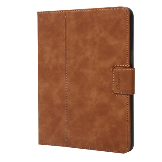 Calf Texture Horizontal Flip Leather Tablet Case For iPad Air 2022 / 2020 10.9(Brown) - iPad Air (2022) / (2020) 10.9 Cases by buy2fix | Online Shopping UK | buy2fix