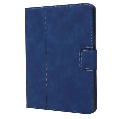 For iPad Pro 11 2022 / 2021 / 2020 / 2018 Calf Texture Horizontal Flip Leather Tablet Case(Dark Blue) - iPad Pro 11 (2022/2021) Cases by buy2fix | Online Shopping UK | buy2fix