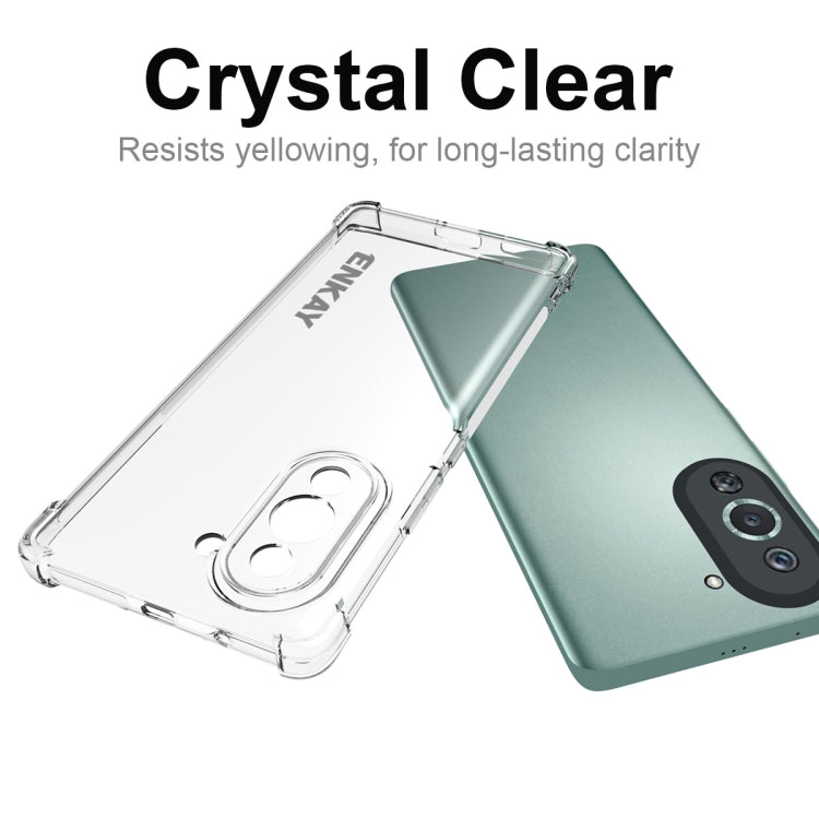 For Huawei Nova 10 Pro 4G ENKAY Transparent TPU Shockproof Phone Case - Huawei Cases by ENKAY | Online Shopping UK | buy2fix