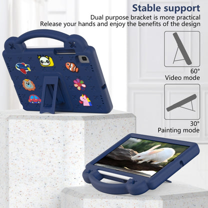 For Samsung Galaxy Tab S6 10.5 2019 T860/T865 Handle Kickstand Children EVA Shockproof Tablet Case(Navy Blue) - Tab S6 10.5 T860 / T865 by buy2fix | Online Shopping UK | buy2fix