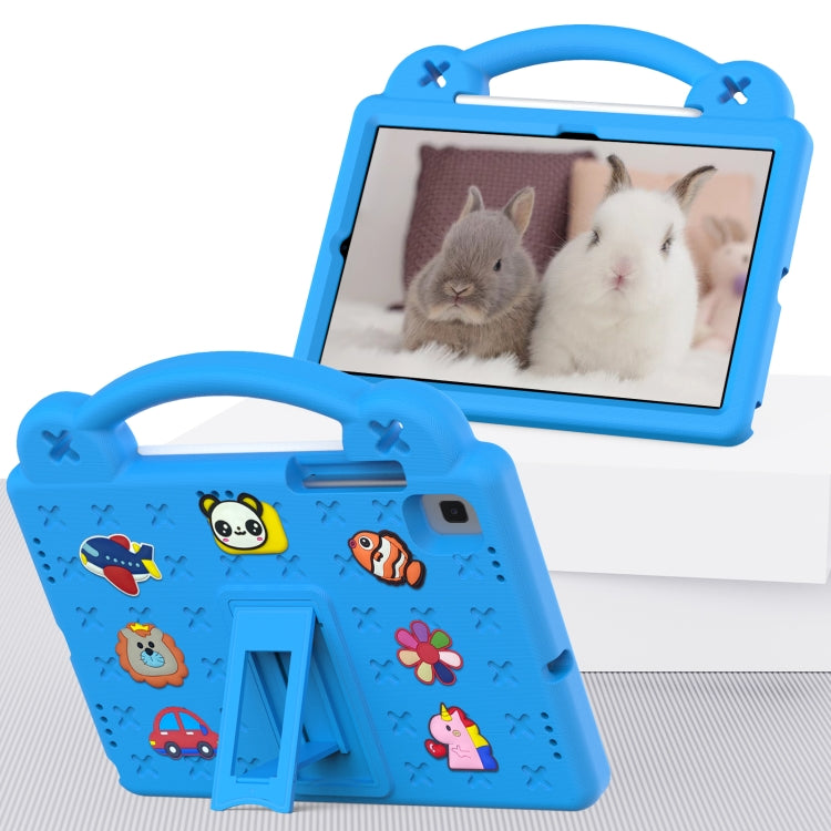 For Samsung Galaxy Tab S5e 10.5 2019 T720/T725 Handle Kickstand Children EVA Shockproof Tablet Case(Sky Blue) - Other Galaxy Tab PC by buy2fix | Online Shopping UK | buy2fix