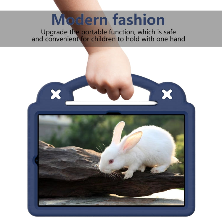 For Samsung Galaxy Tab S5e 10.5 2019 T720/T725 Handle Kickstand Children EVA Shockproof Tablet Case(Navy Blue) - Other Galaxy Tab PC by buy2fix | Online Shopping UK | buy2fix