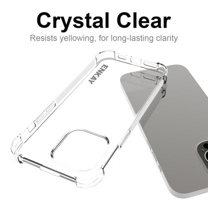 For iPhone 14 Pro ENKAY Clear TPU Shockproof Phone Case - iPhone 14 Pro Cases by ENKAY | Online Shopping UK | buy2fix