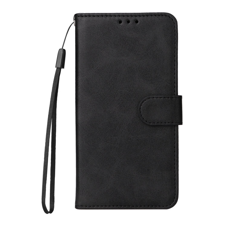 For iPhone 14 JSM Calf Texture Leather Phone Case (Black) - iPhone 14 Cases by JUNSUNMAY | Online Shopping UK | buy2fix