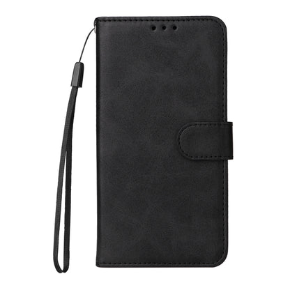 For iPhone 14 JSM Calf Texture Leather Phone Case (Black) - iPhone 14 Cases by JUNSUNMAY | Online Shopping UK | buy2fix