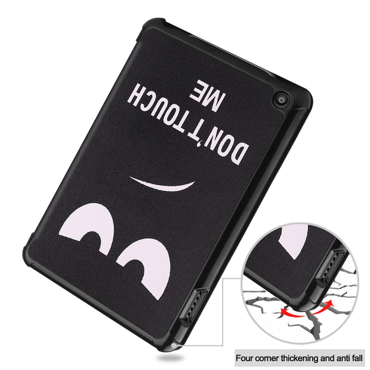 For Amazon Fire 7 12th 2022 JSM Smart Leather Tablet Case(Big Eye) - Amazon by jumper | Online Shopping UK | buy2fix