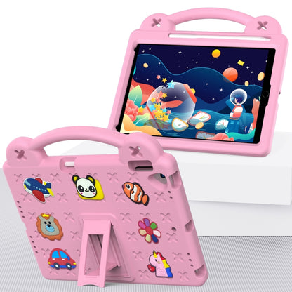 Handle Kickstand Children EVA Shockproof Tablet Case For iPad Air 2019 10.5 / Pro 10.5 2017(Pink) - iPad Air (2019) Cases by buy2fix | Online Shopping UK | buy2fix