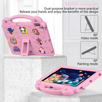 Handle Kickstand Children EVA Shockproof Tablet Case For iPad Air 2019 10.5 / Pro 10.5 2017(Pink) - iPad Air (2019) Cases by buy2fix | Online Shopping UK | buy2fix