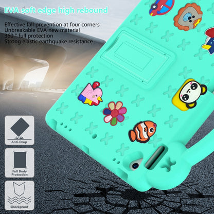 Handle Kickstand Children EVA Shockproof Tablet Case For iPad Air 2019 10.5 / Pro 10.5 2017(Mint Green) - iPad Air (2019) Cases by buy2fix | Online Shopping UK | buy2fix