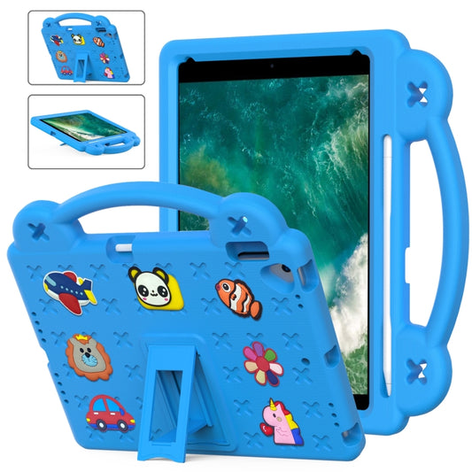 Handle Kickstand Children EVA Shockproof Tablet Case For iPad Air 2019 10.5 / Pro 10.5 2017(Sky Blue) - iPad Air (2019) Cases by buy2fix | Online Shopping UK | buy2fix