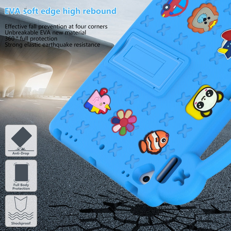 Handle Kickstand Children EVA Shockproof Tablet Case For iPad Air 2019 10.5 / Pro 10.5 2017(Sky Blue) - iPad Air (2019) Cases by buy2fix | Online Shopping UK | buy2fix