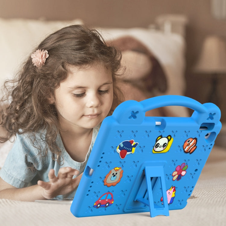 Handle Kickstand Children EVA Shockproof Tablet Case For iPad Air 2019 10.5 / Pro 10.5 2017(Sky Blue) - iPad Air (2019) Cases by buy2fix | Online Shopping UK | buy2fix