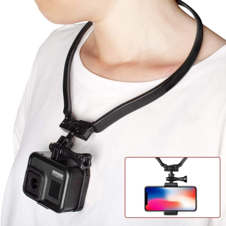 POV / VLOG Smartphone Selfie Neck Holder Mount by buy2fix